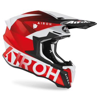 AIROH CASCO CROSS TWIST 2.0 LIFT RED MATT