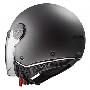 Casco jet LS2 SPHERE LUX nero opaco 